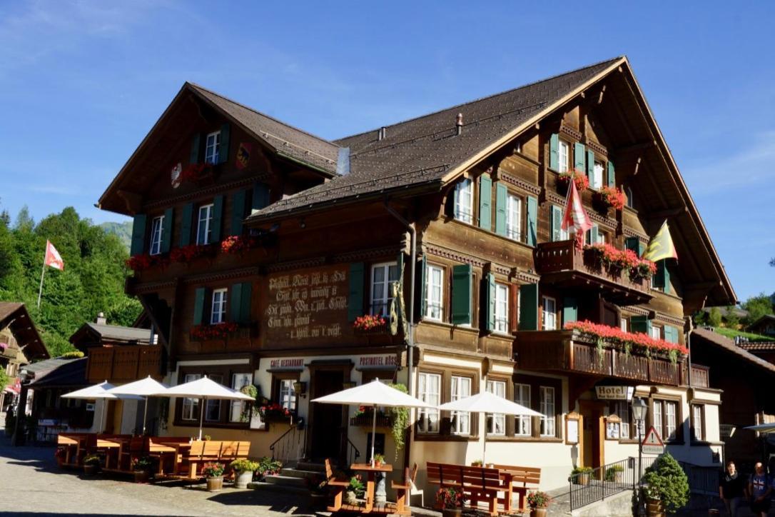 Posthotel Rössli Gstaad Kültér fotó
