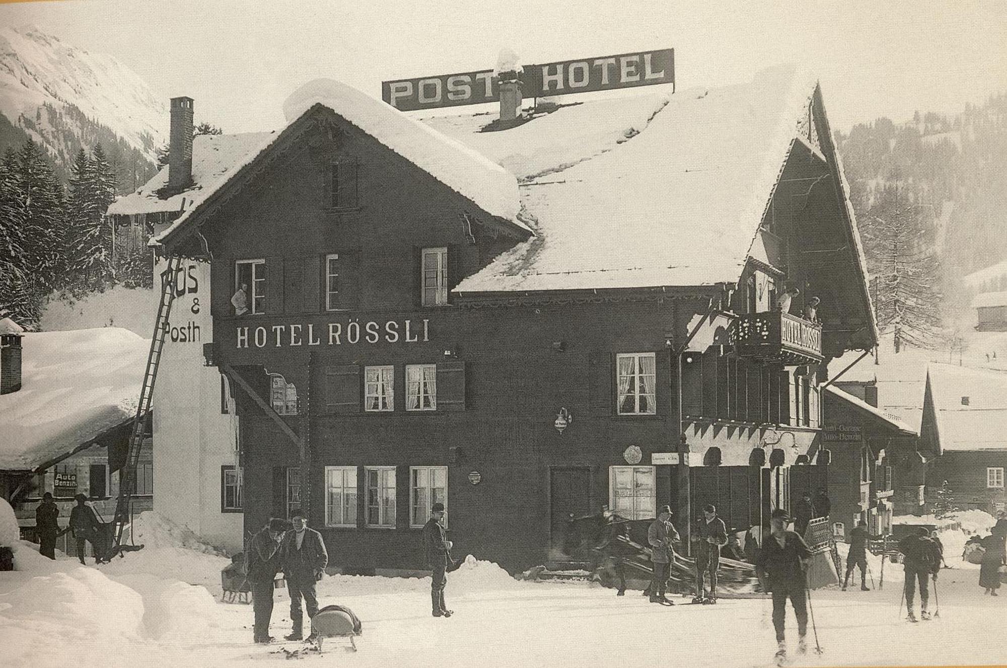 Posthotel Rössli Gstaad Kültér fotó