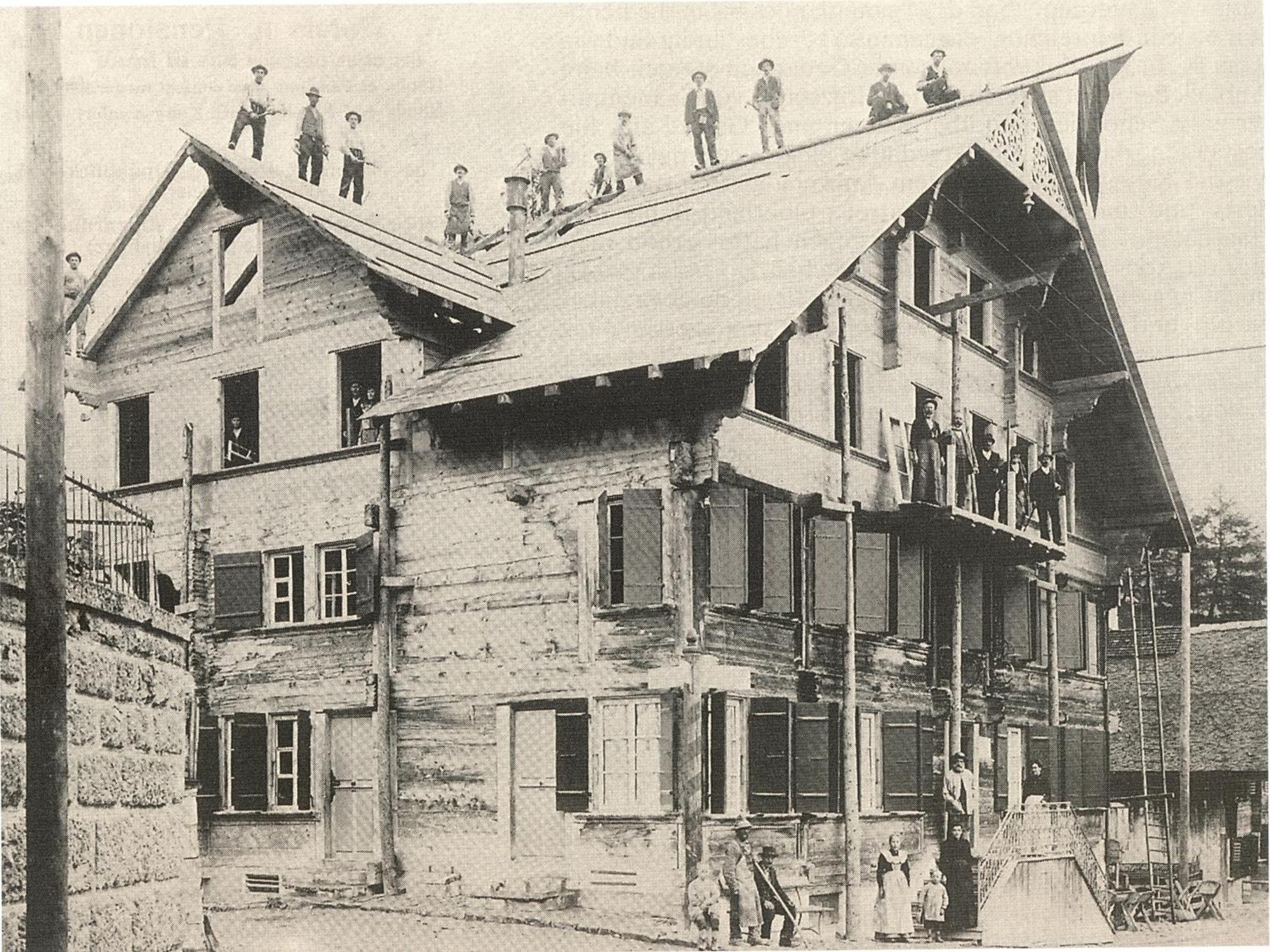 Posthotel Rössli Gstaad Kültér fotó