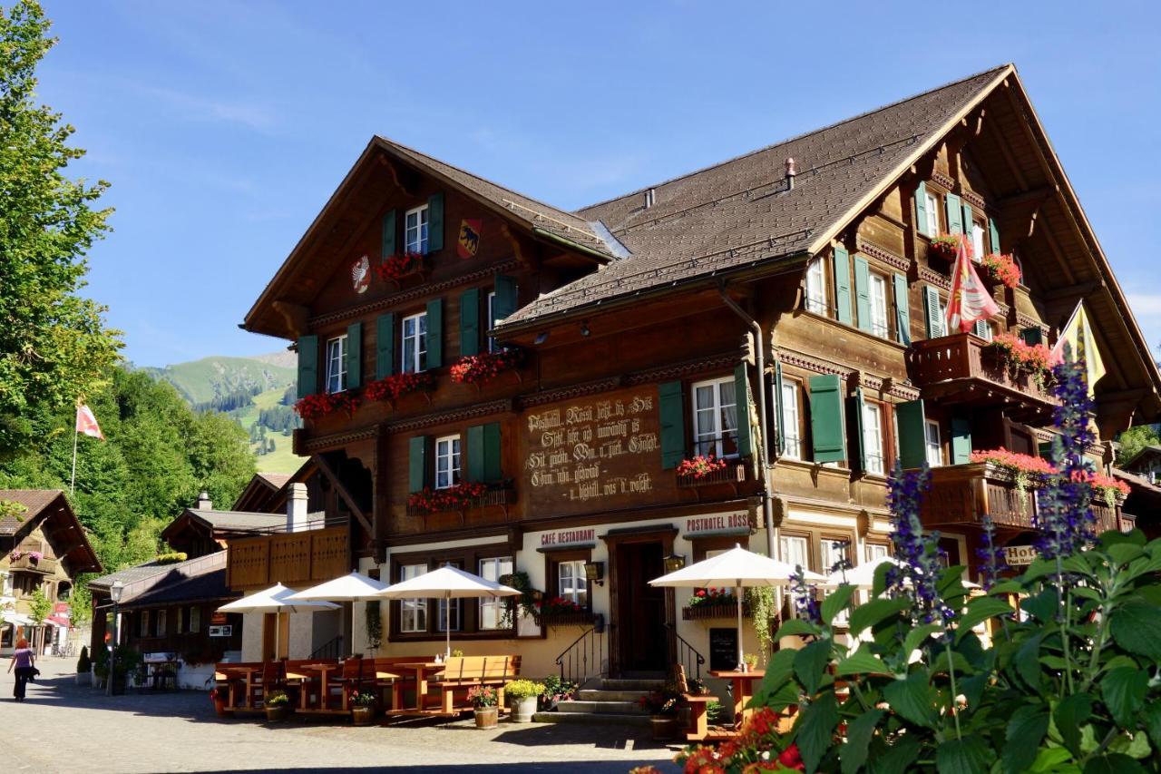 Posthotel Rössli Gstaad Kültér fotó