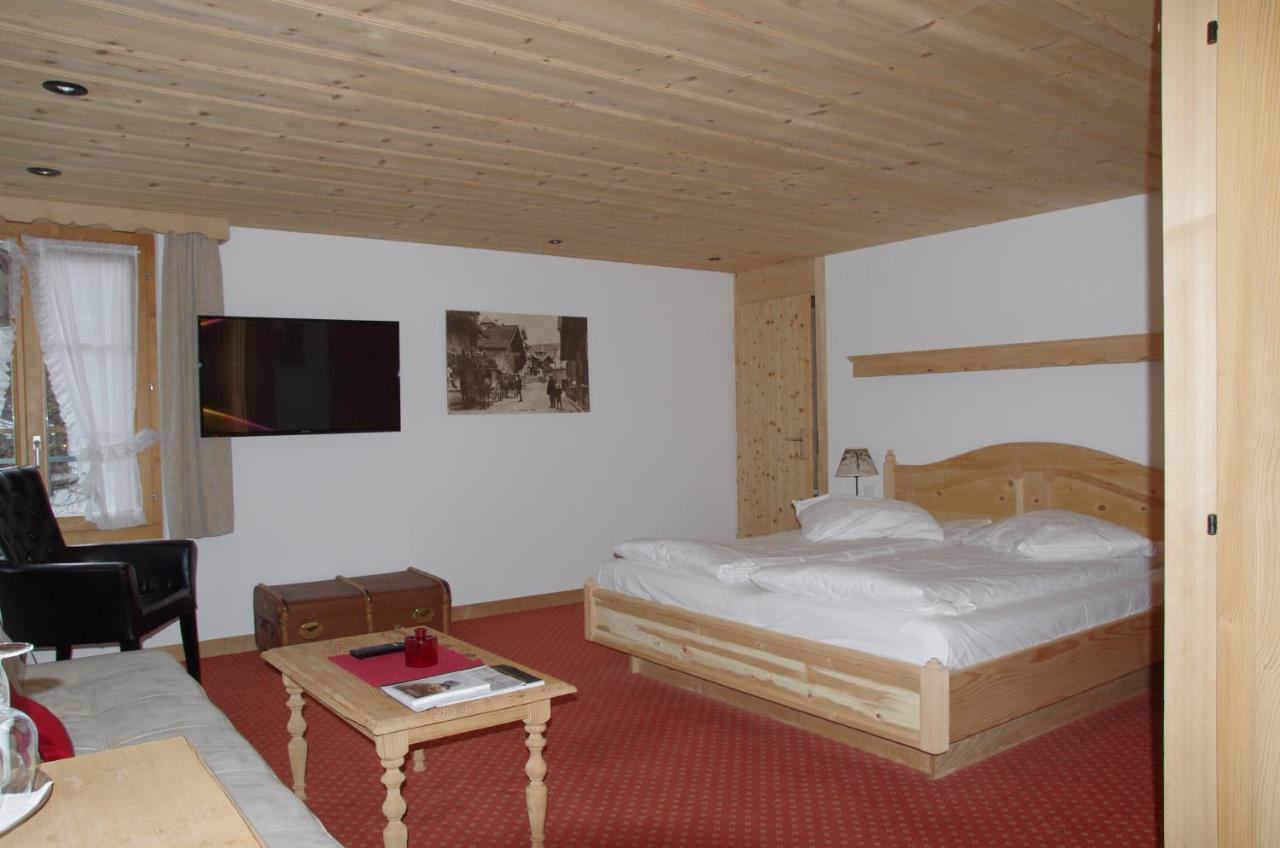 Posthotel Rössli Gstaad Kültér fotó